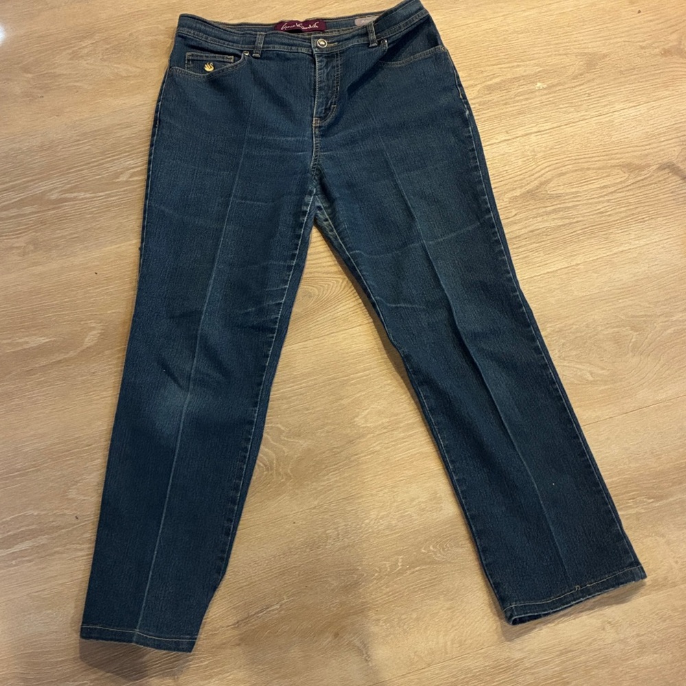 Vintage Gloria Vanderbilt Amanda Jeans coastal Cowgirl Size 8 Short